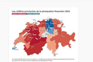 Le Valais va à nouveau profiter de la péréquation financière internationale en 2024
